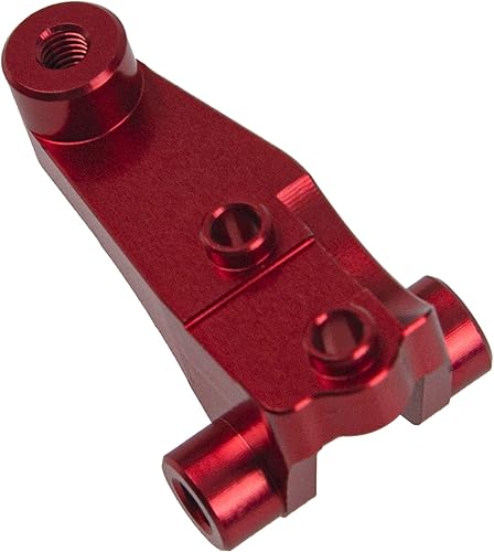 Miniatura 6 de Juego de soporte de eje de aleación de aluminio compatible con TRX-4 TRX-6 8227 110 RC Crawler Car Upgrade Parts (rojo)