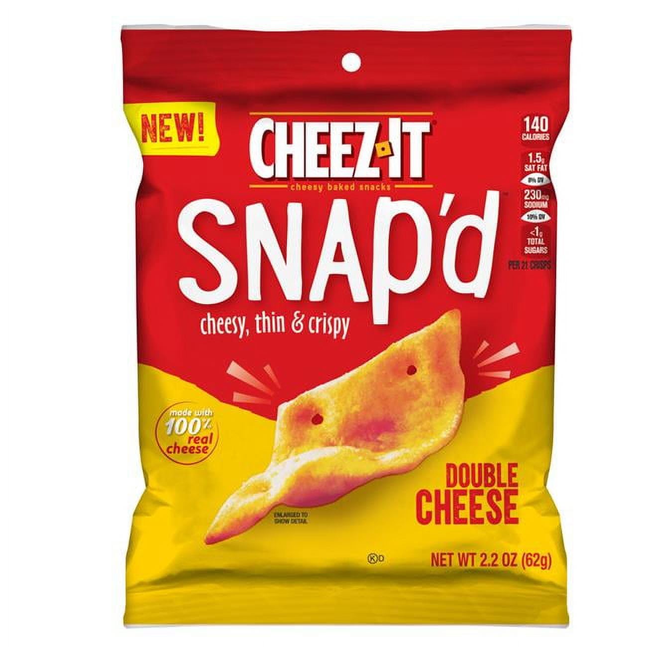 CHEEZ-IT SNAP'D DOUBLE CHEESE