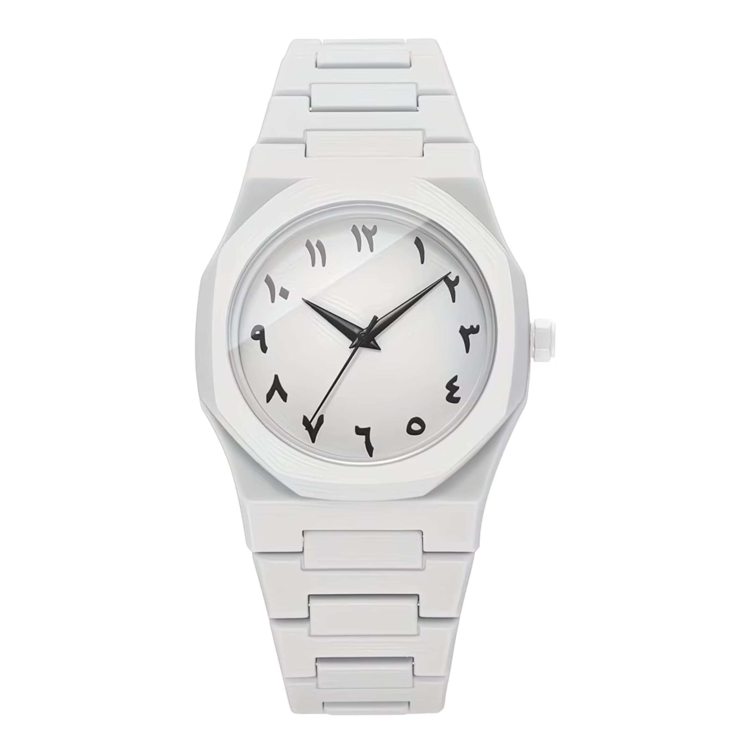 Black Ceramic Watch for Men with Arabic Numeral Dial |Low Weight Quartz Wrist Watch Men's & Boy's Wrist Watch-image-7