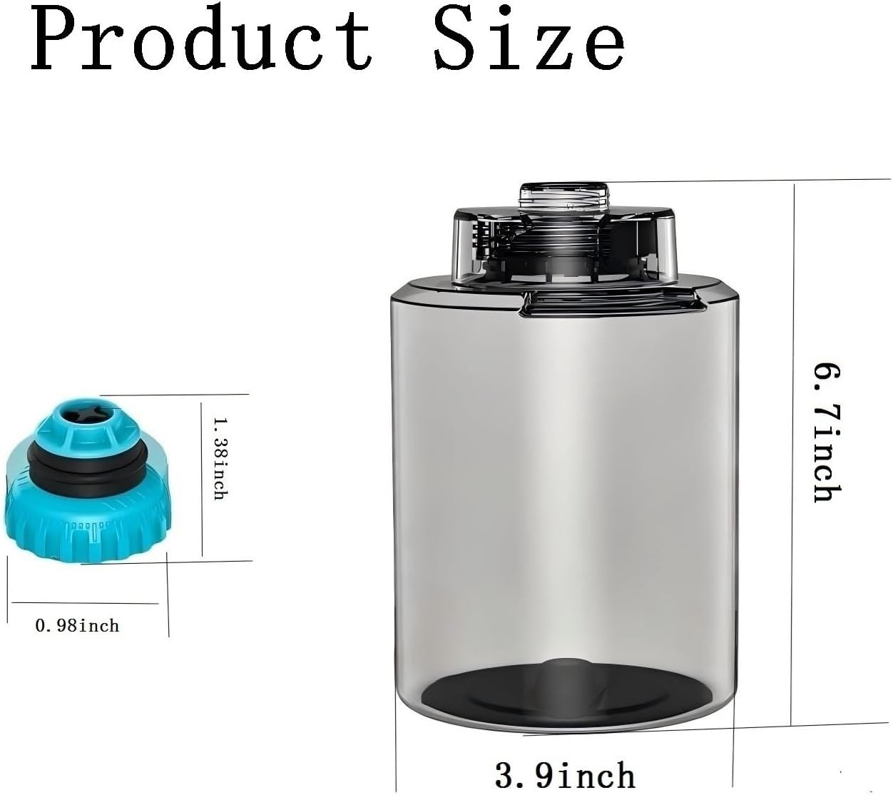 KAFTKO Wet & Dry Vacuum Cleaner Accessories Cleaning Tools Home Appliance Parts. Compatible with JONR ED12 / ED12 PRO