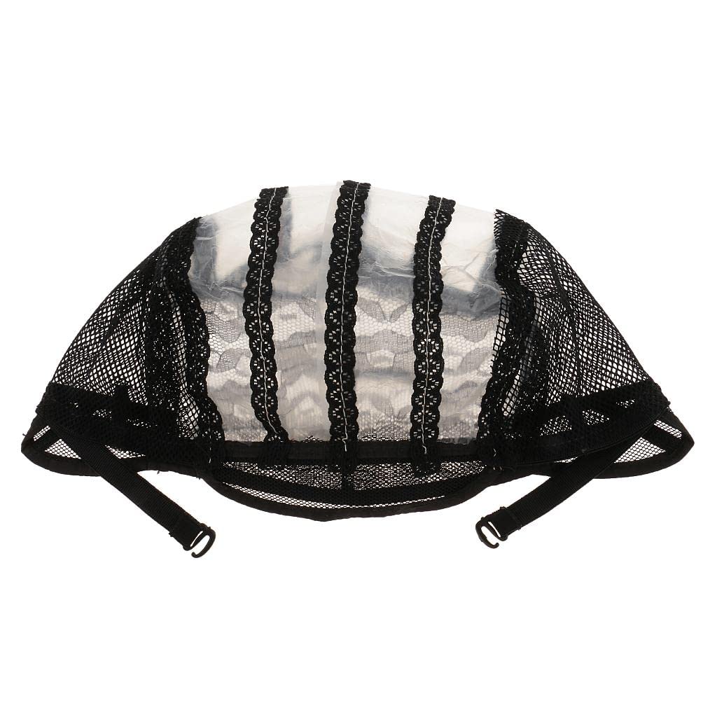 LOOM TREE® Wig Making Base Inner Cap Adjustable Weave Breathable Weaving Lace Net Black | Hair Care & Styling | Hair Extensions & Wigs | Wig & Extension Supplies-image-42