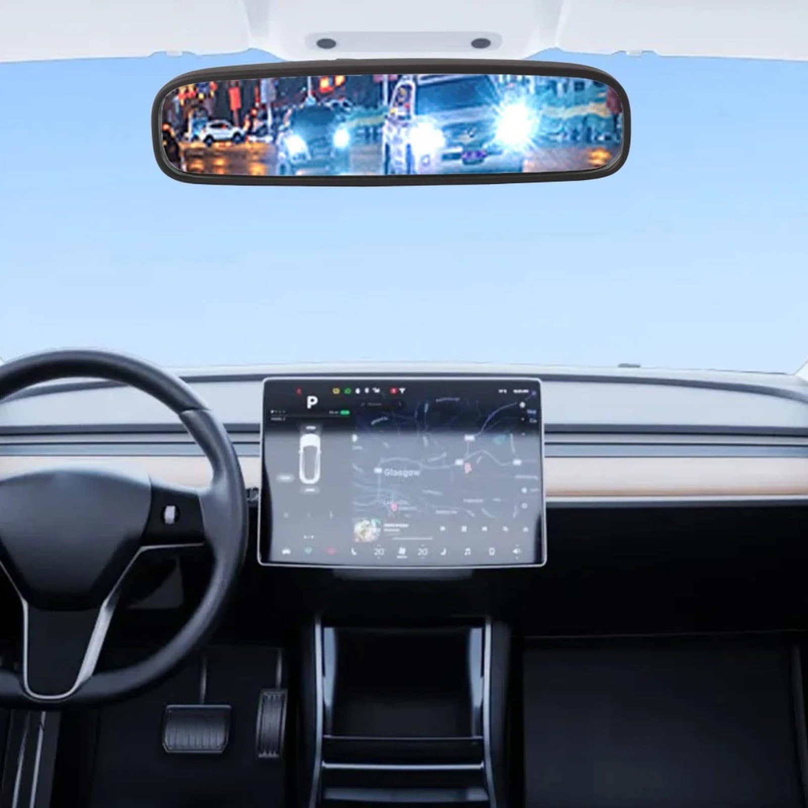 Miroir Rétroviseur Intérieur Pour Toyota Pour Prius 2011-2019