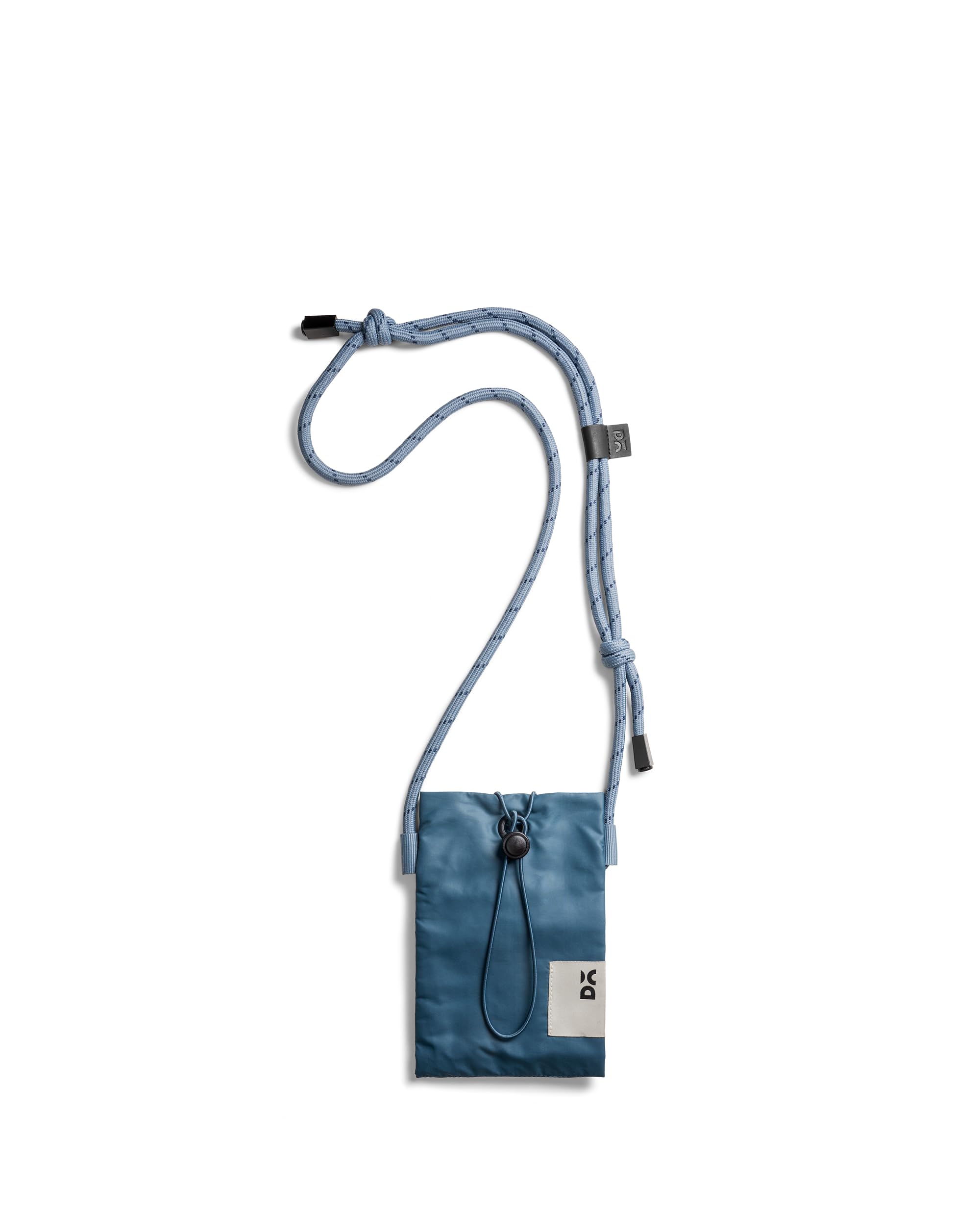 DailyObjects Kick Sling Crossbody Phone Bag For Women, Girls | Shoulder Pocket Purse | Elastic Cord Closure with Adjustable Drawstring Strap | Multiple Pockets | Water Resistant & Lightweight - Blue (B0CH8JJ82P) Amazon Price History, Amazon Price Tracker