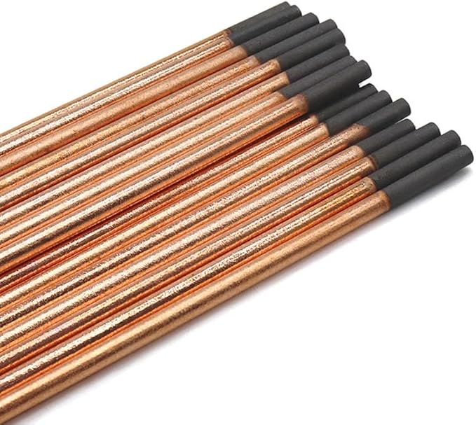 Welding Rods 5pcs Round Arc Air Gouging Carbon Rod Bar 410mm Welding DC Gas Gouging Gun