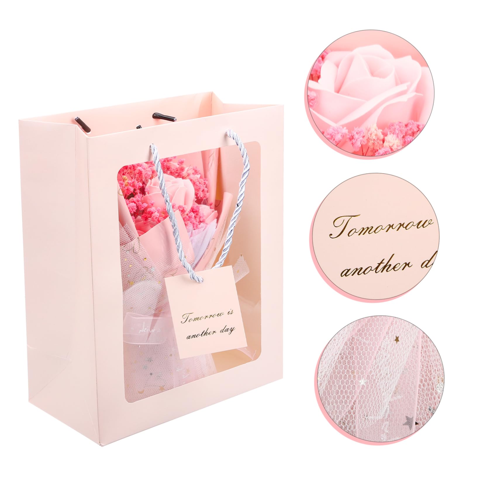 ABOOFAN Lot De 2 Bouquets De Fleurs Séchées De Gypsophile pour La Fête des Mères