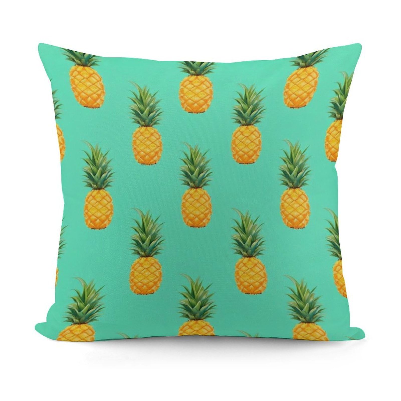 Smazdfxx Picture(430) Plush Pillow Cover With Zipper For Living Room,Bedroom, Sofa Tropical Pines Couch Cushion Decorative