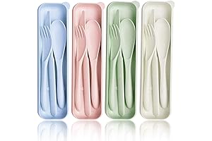 Wheat Straw Picnic Cutlery Set