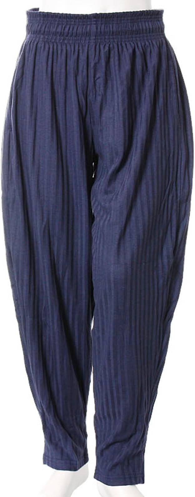 BAGGY GYM WORKOUT PANTS-Solid Navy PoorBoy