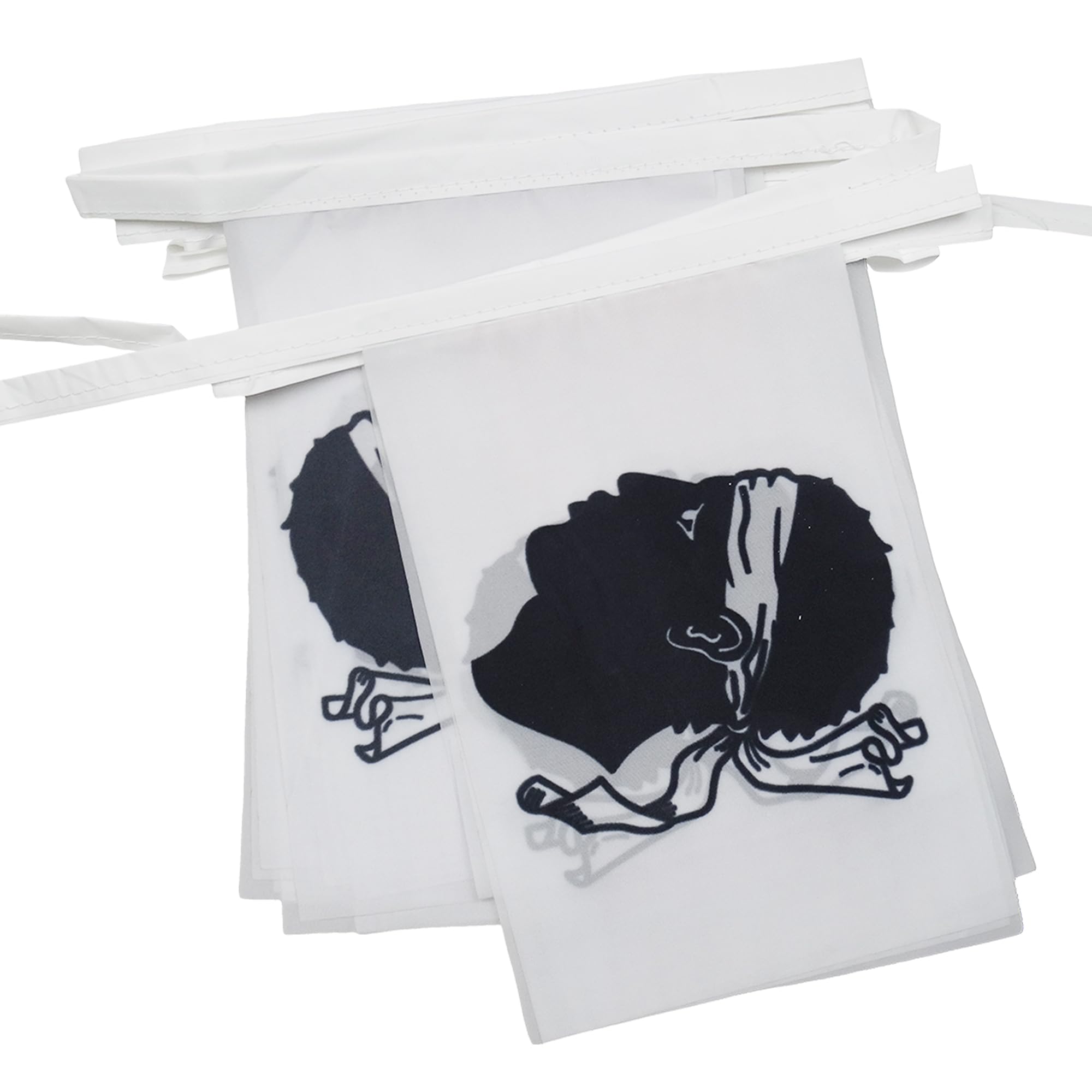 AZ FLAG Corsica Bunting 20 ft 20 flags Light Polyester