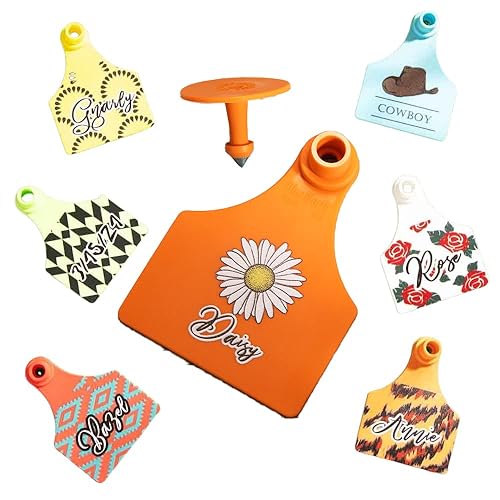 Etiquetas de oído de ganado personalizadas Etiqueta de oído de ganado para ganado vaca, cabra, oveja, animal de granja, plástico, identificación de disponible en Yaxa Costa Rica