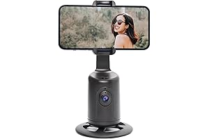 AI Webcam Smart Phone Holder with Auto Face Tracking