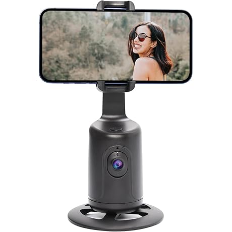 AI Webcam Smart Phone Holder with Auto Face Tracking