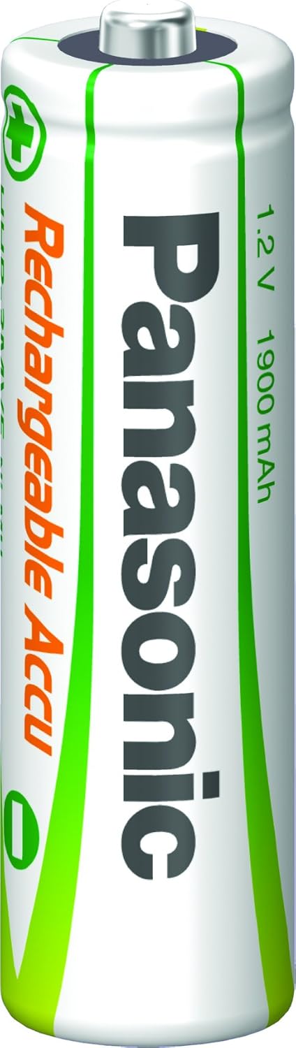 Panasonic EVOLTA 1600 CYCLE AA RECHARGEABLE BATTERY 2050 mAh (min 1950) stay charged