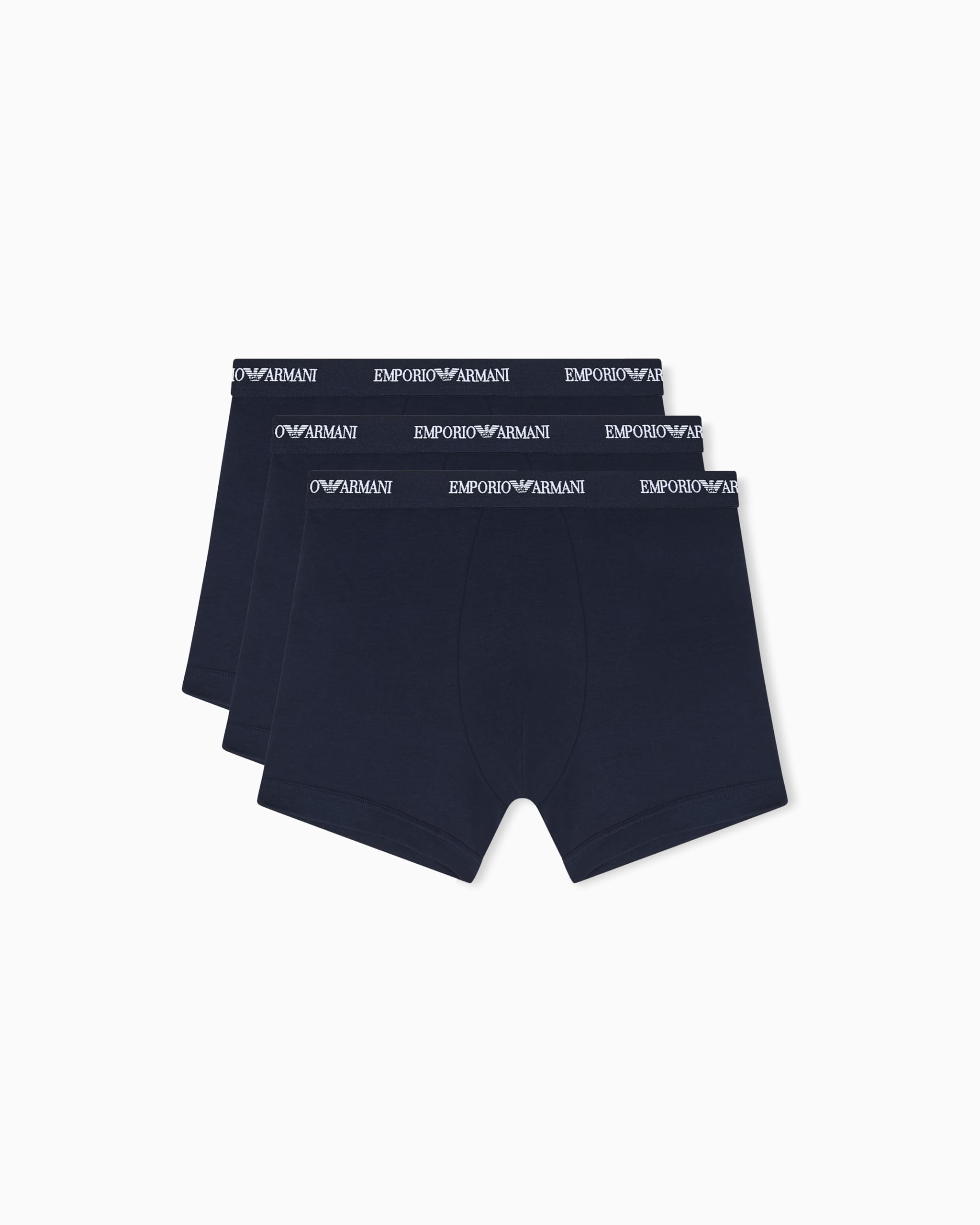 Emporio Armani Men's CORELOGOBAND 3-Pack Boxer Blue XL