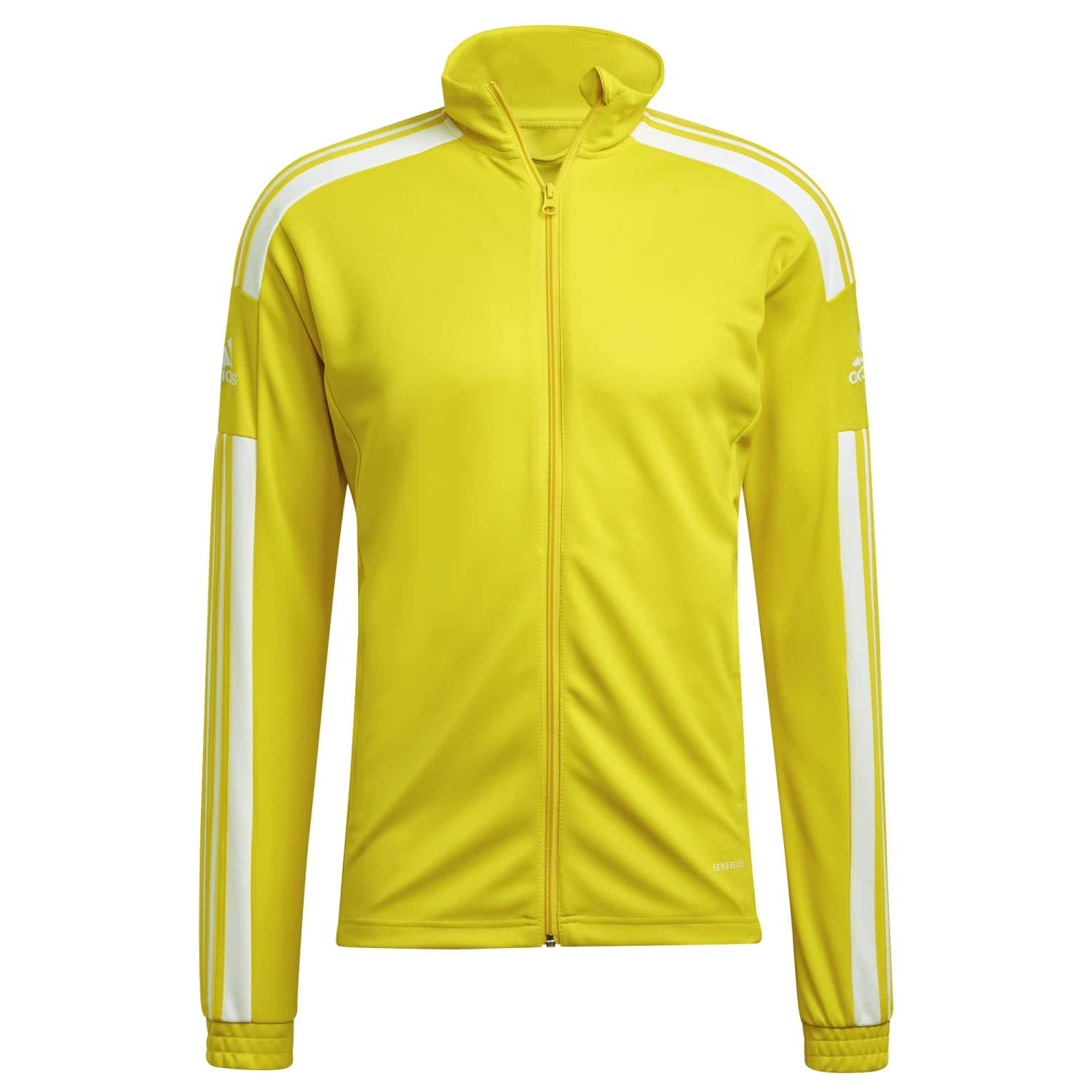 adidas Men's Squadra 21 Training Jacket, Team Yellow/White, S