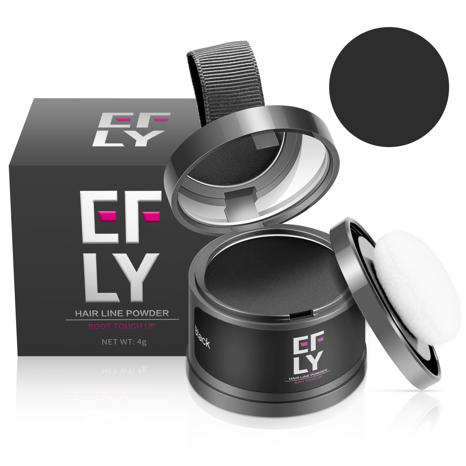 Root Touch Up Hair Color Powder For Concealing Hair Loss and Thinning Gray Hair Shadow Powder Root Cover