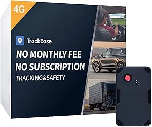 GPS Tracker for Vehicles No Monthly Fee, No Subscription, Long Battery Life, 4G SIM Card and Data Included, Trip History, GeoFence, Driving Alerts asin的图片