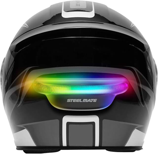 motorcycle helmet light