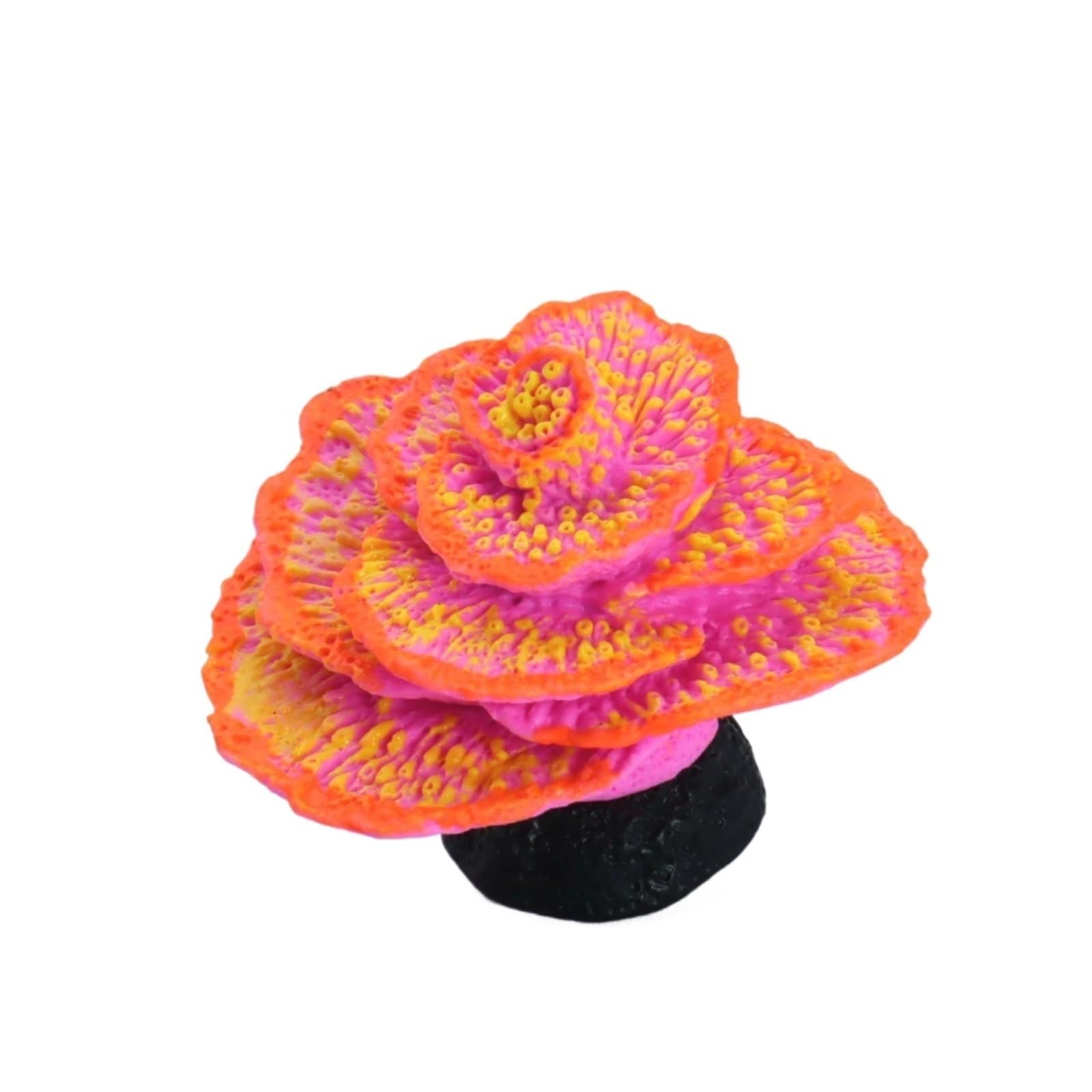 ZUXWUX Aquarium Ornament 1Pc Fish Tank Decoration Aquarium Plants Spiral Coral Reef(Color1)