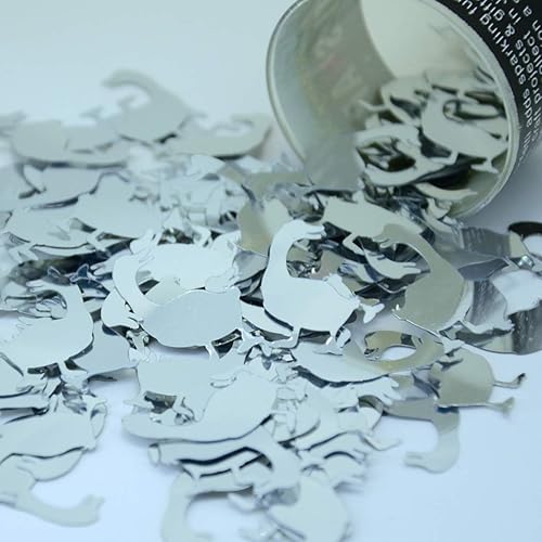 Confeti Duck Silver - Paquete al por menor #9719 QS0