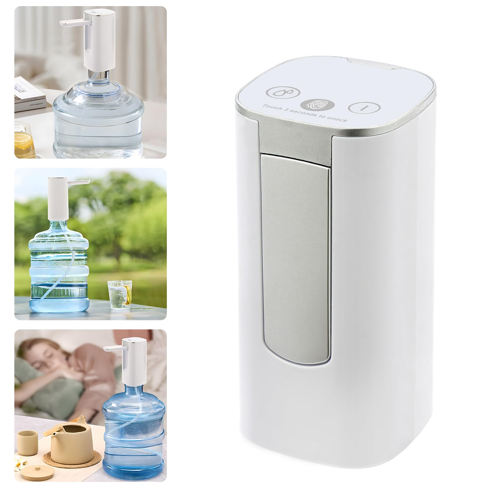 ZAMETTER Desktop Wasserspender - Automatische Wasserpumpe Mit USB