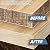 ZYJT White Oak Edge Banding, 3/4 inch x 50ft Roll of Real Wood Edge Banding Pre-glued Flexible, Veneer Tape for Cabinet Repair Furniture Restoration