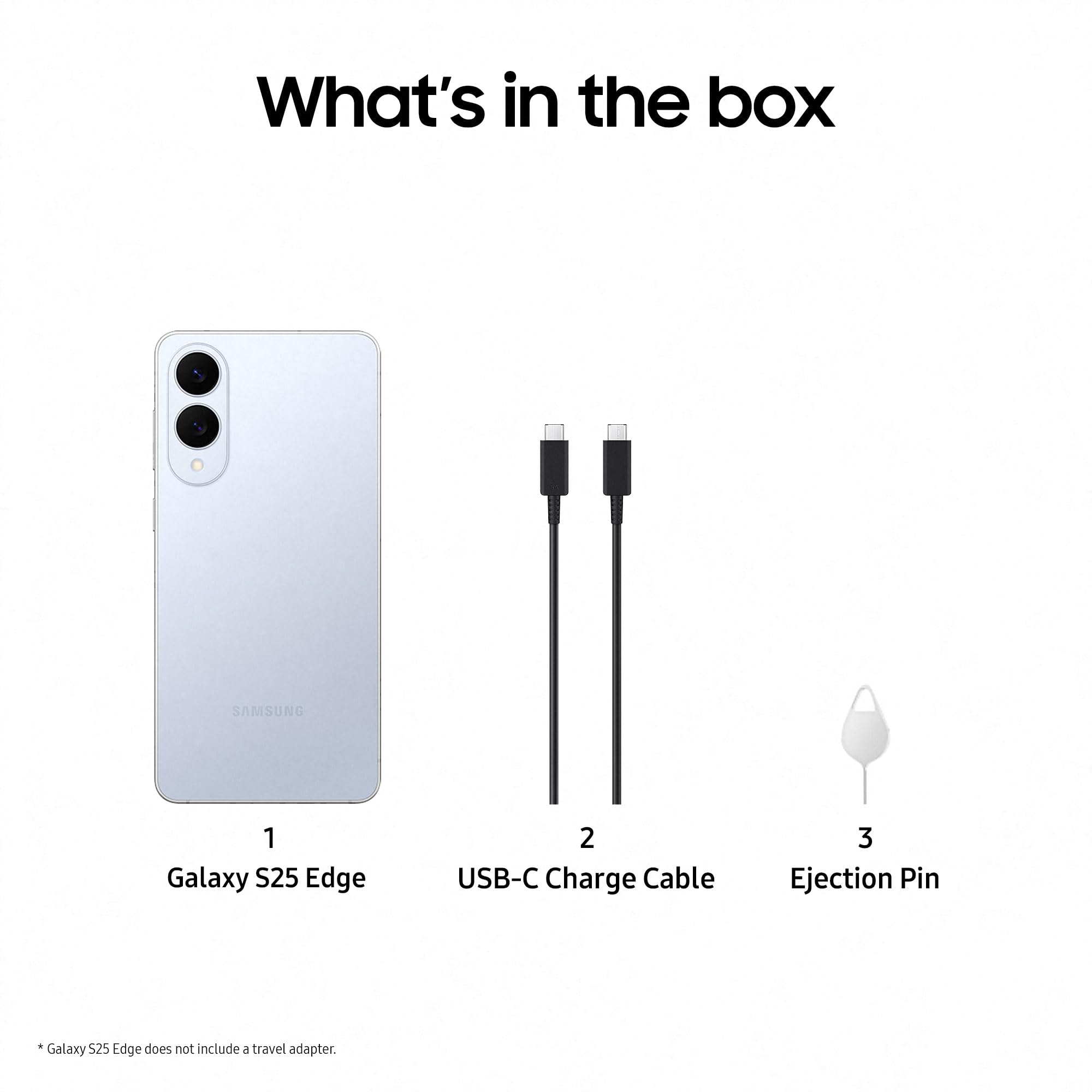 Samsung Galaxy S25 Edge AI Smartphone, Galaxy AI, Android