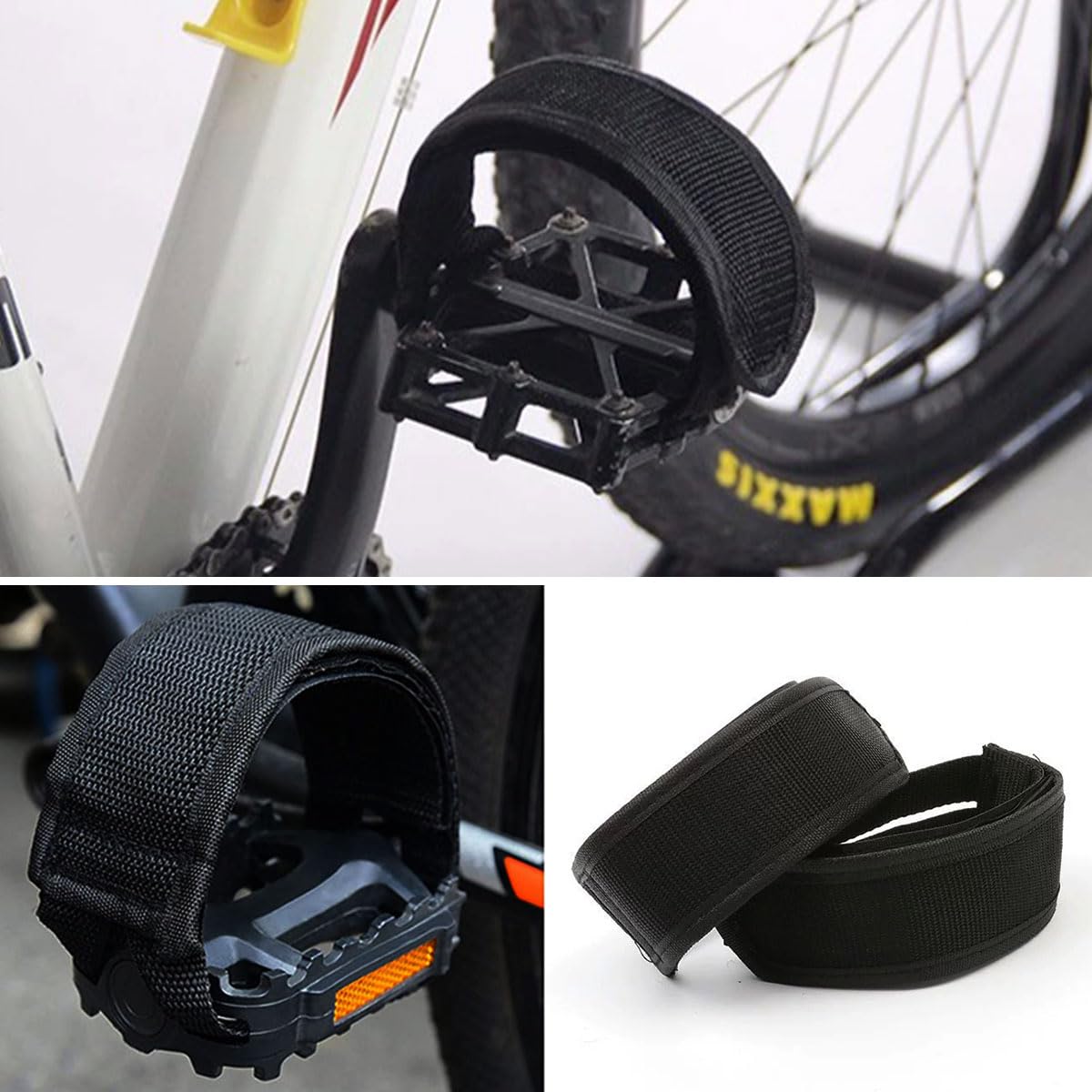 pedalriemen kinderfahrrad HAPPOW 2-Paare Pedalriemen, Universal Fahrrad Pedal Straps, Kinder Pedale Fahrrad, rutschfest und Verstellbar, Zehenclips-Gurte, Fahrradpedalgurte für Fixed Gear Bike, Nylon Velo Fußblock, Schwarz Sport & Freizeit Color:Satin Taupe / Smoke / Midnight Shadow / Metallic Spruce / Clay Brawl Stars Crow guide: BF Collection 2024