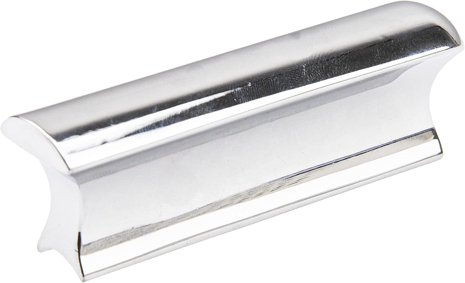 1Pcs Yootones Stainless Steel Guitar Slide Tone Bar Compatible with Dobro, Lap Steel Guitar, Hawaiian Guitar, Electric Guitar Accessories(Silver)