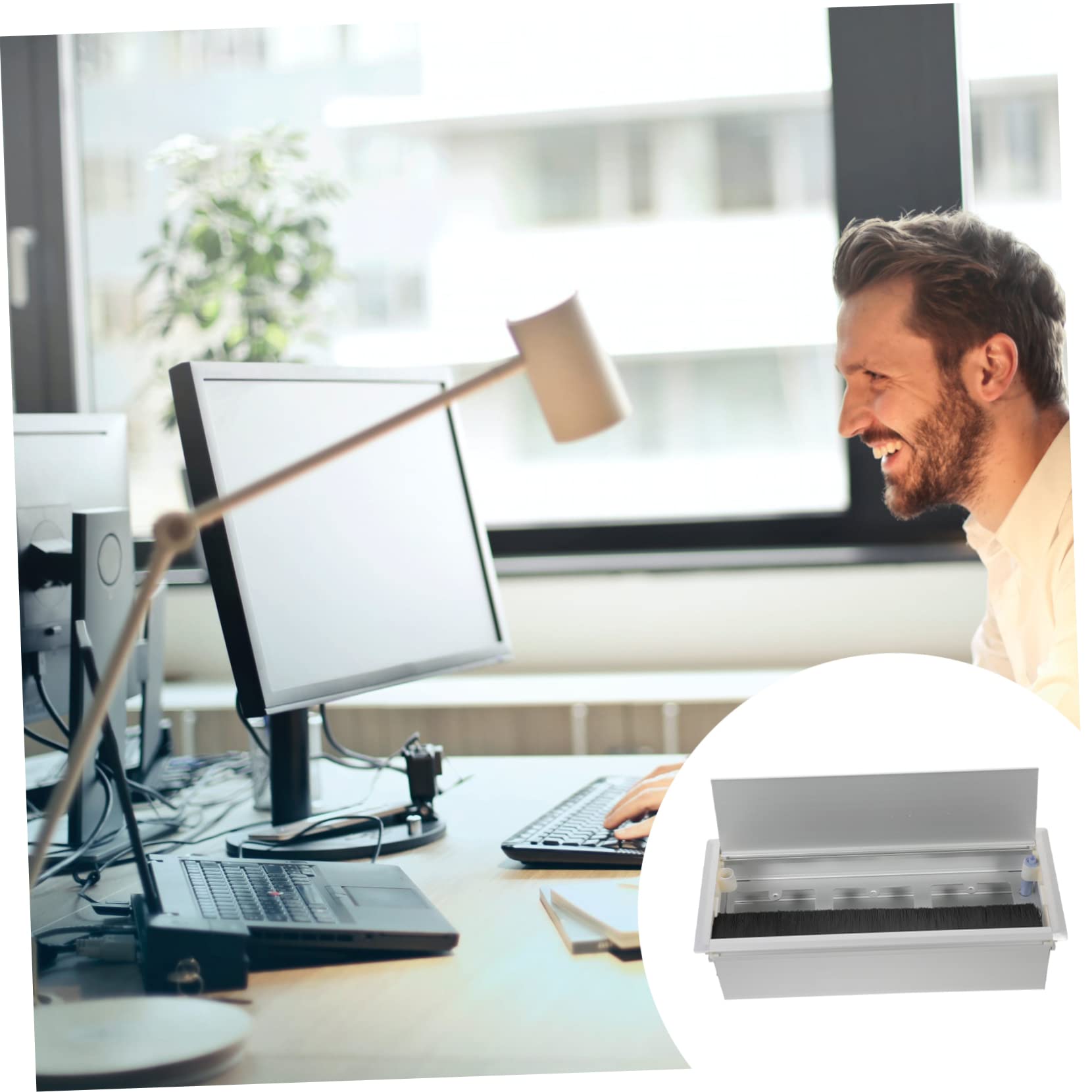 Kabelmanagementbox aus Aluminiumlegierung für Netzwerk Hub und Ladegerät