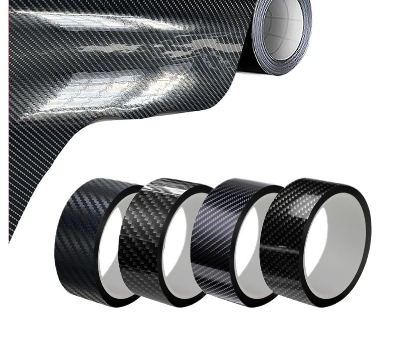 Covering voiture fibre de carbone autocollant, film vinyle pour masquer les rayures moto