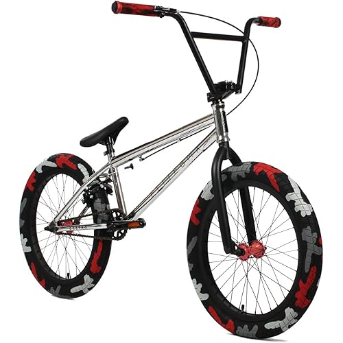 Elite BMX Bicycle 18", 20" & 26" BMX Bike for Teen Bike and Adult Bikes - Freestyle BMX Bike All Models Come with 3 Piece BMX Crankset