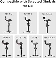 Vista 4 de SMALLRIG Camera Quick Release Plate Adapter for Arca-Swiss for DJI RS 4 / RS 4 Pro/RS 2 / RSC 2 / RS 3 / RS 3 Pro & for Ronin-S Gimbal - 3061