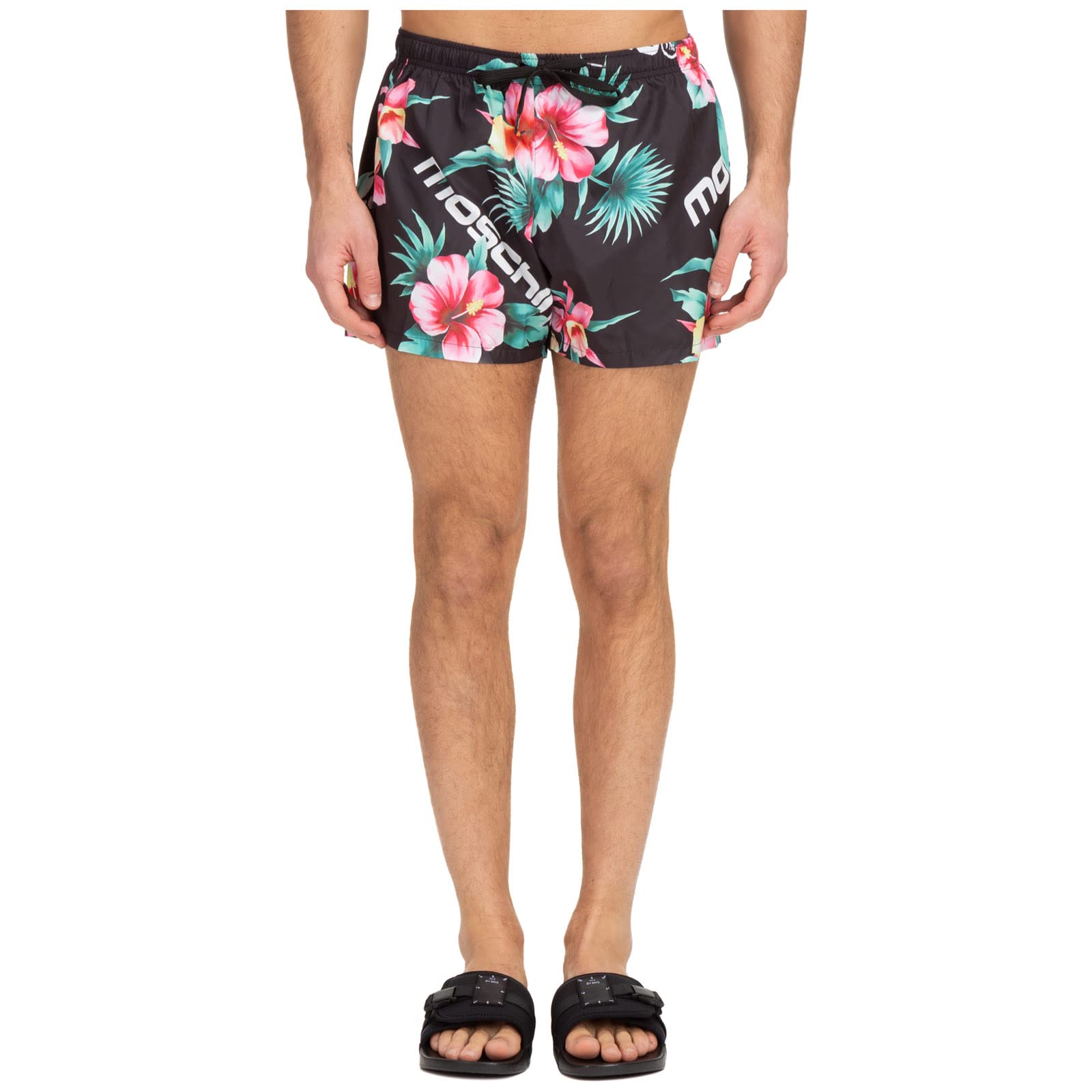 Moschino Kąpielówki męskie Nero, czarny, 5