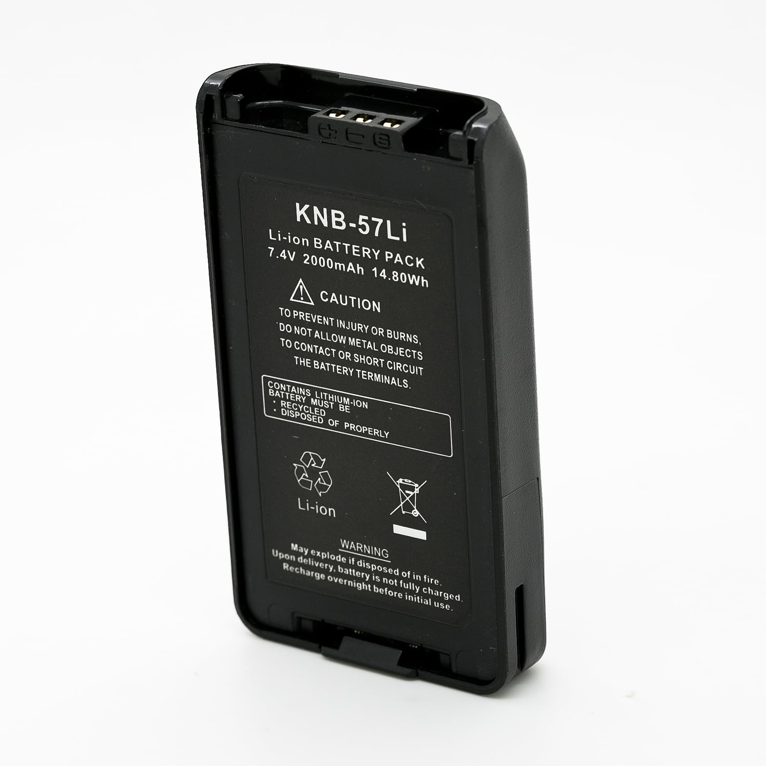 Amazon.com: ExpertPower® 7.4V 2000mAh Li-Ion Two-Way Radio Battery