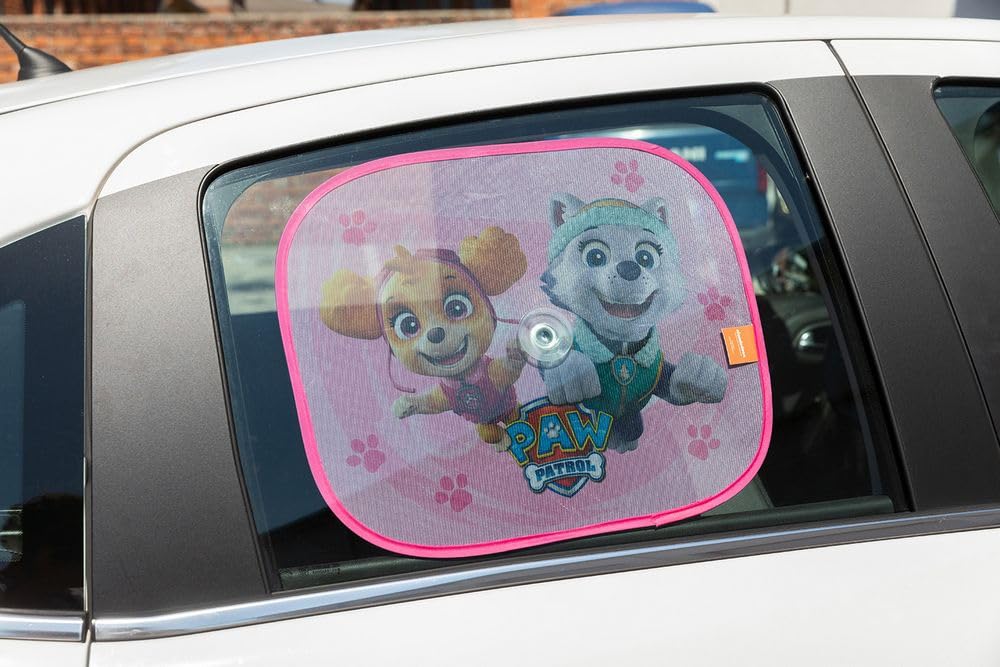 NICKELODEON PAW PATROL 10240 zasÅ‚ony boczne Captain Paw Patrol Girl (2 sztuki), niebieskie