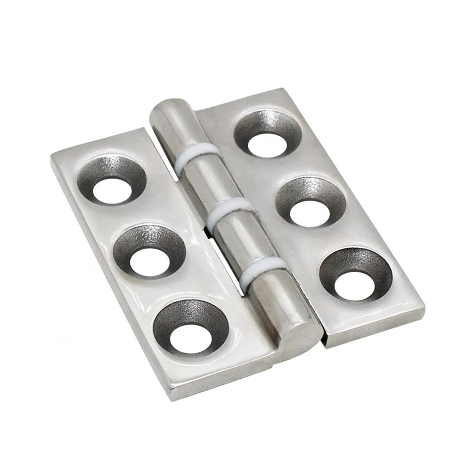 Stainless Steel Load-Bearing Thickened with Damping Hinge Equipment Cabinet Door Hinge 1Pcs