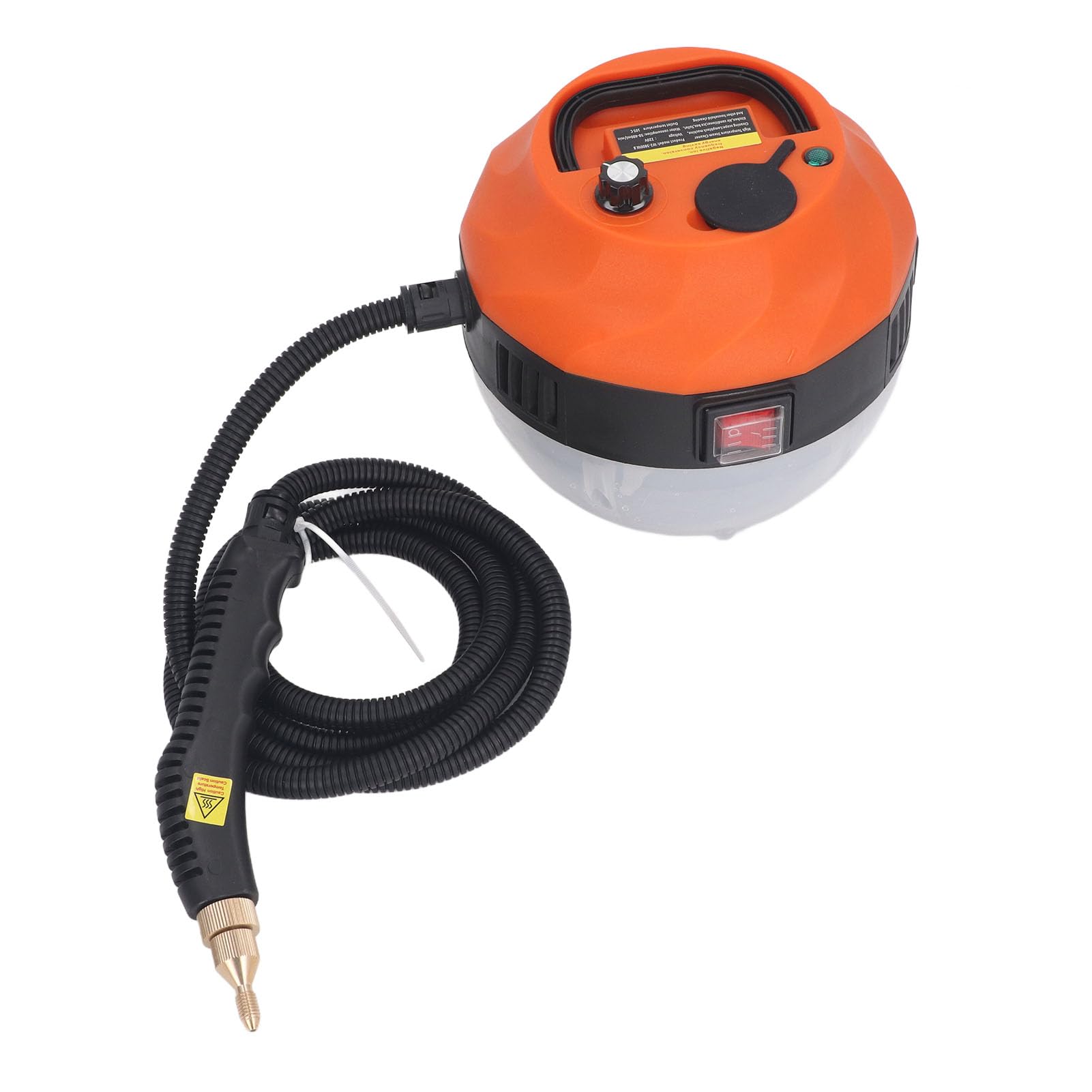 Fdit Limpiador de Portátil, Máquina de Limpieza Multiusos de Alta Temperatura para Cocina, Hogar, capó de Coche y Grasa de Aceite, con Diseño Rápido de Calentamiento (Enchufe europeo 220V)