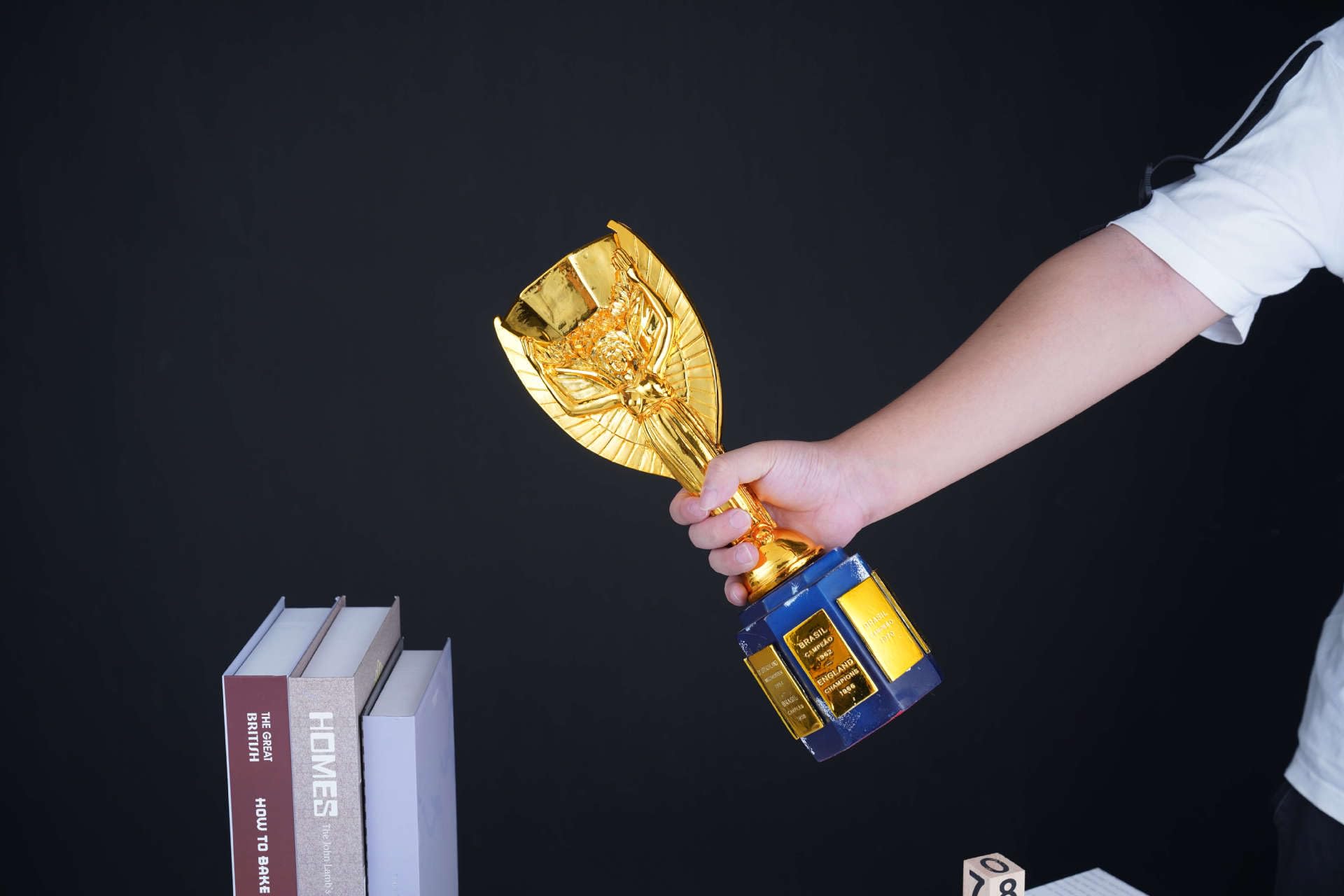 Trofeos de campeones Copas Premio tamaño Completo restaurados 1:1 Recuerdos fútbol Objetos colección Deportivos Tema Bar