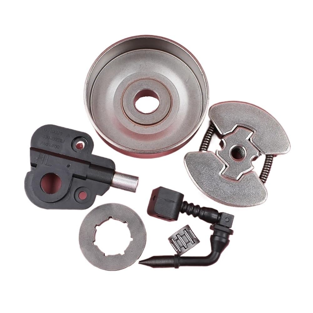 Adecuado for motosierra Partn-r 350 351, tambor de embrague, rueda dentada de llanta de 325 8T, bomba de aceite, kit de cojinete de agujas.