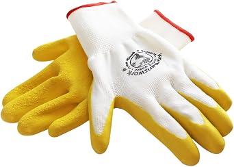 Weeding Glove, Yellow, Large