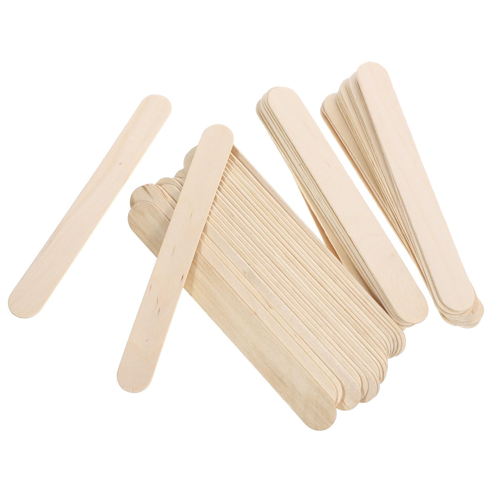 6 Cajas Espátulas Depilatorias de Madera Aplicadores de Cera