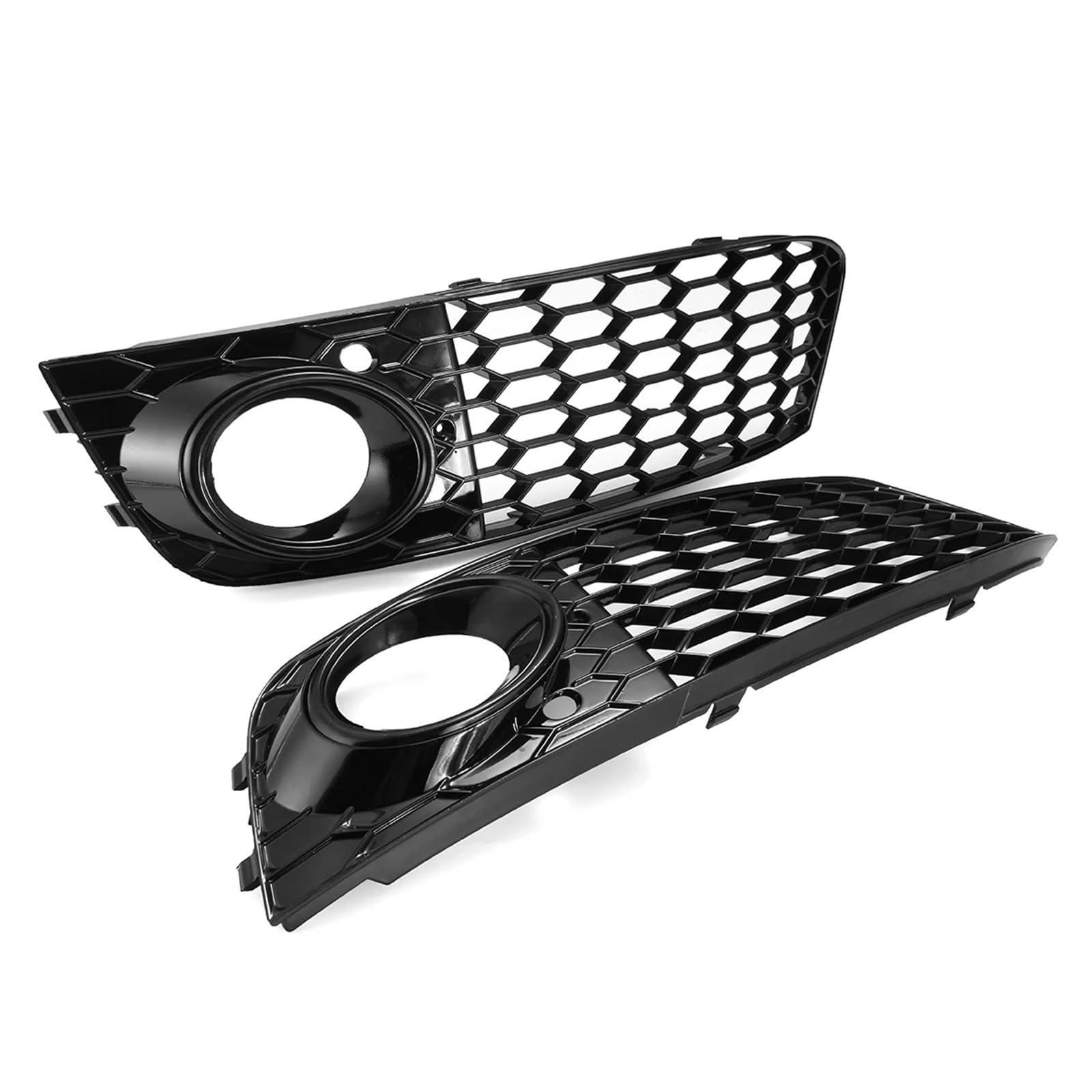 Griglia Auto Ventilazione Adatto per Audi A4 B8 RS4 2009-2012 Griglia a nido d'ape per fendinebbia, presa d'aria aperta, copertura per fendinebbia A4 8KD807682 Griglie anteriori e per radiatori auto