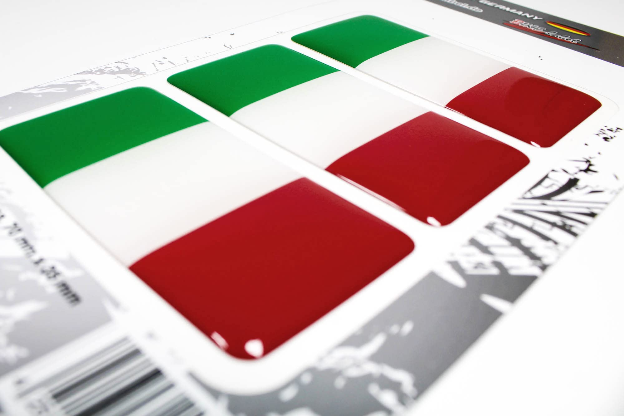 Emblema 3D Bandiera Italia - ROX | Bep's