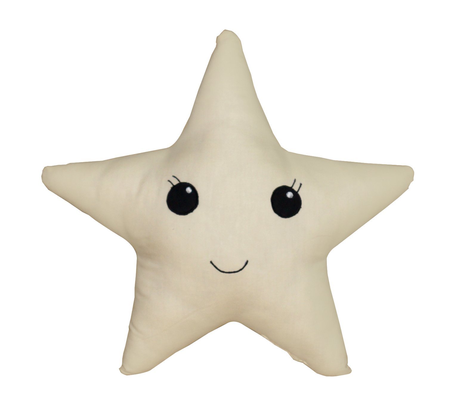 Oscar Home Shaped Soft Plush Baby Pillow for Kids Cute Cloud, Moon & Star with Embroidered Cotton Poly-Fiber Filling Cushion Set of 3 Multicolor (Star -16", Moon 13" Cloud 15" & Drop 13")