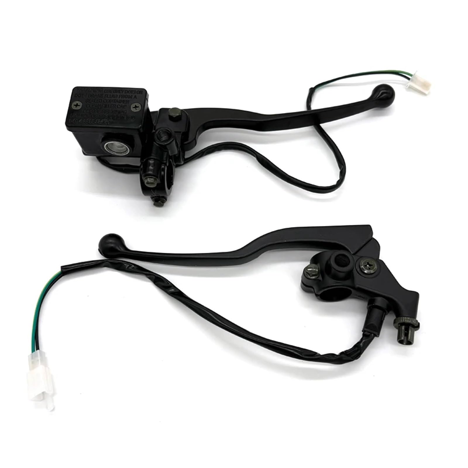 Twixral Motorbike Brake Levers Front Motorcycle Hydraulic Brake Pump for Master Cylinder Lever for Yamaha 125cc YBR 125(1-Pair)