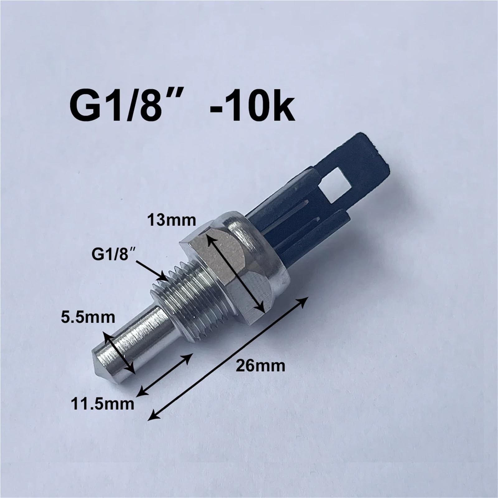 Sensor NTC G1/8 10K for calderas de Gas. Sensor de Temperatura NTC for calderas de Gas. Sensor NTC-C for calderas de Gas.