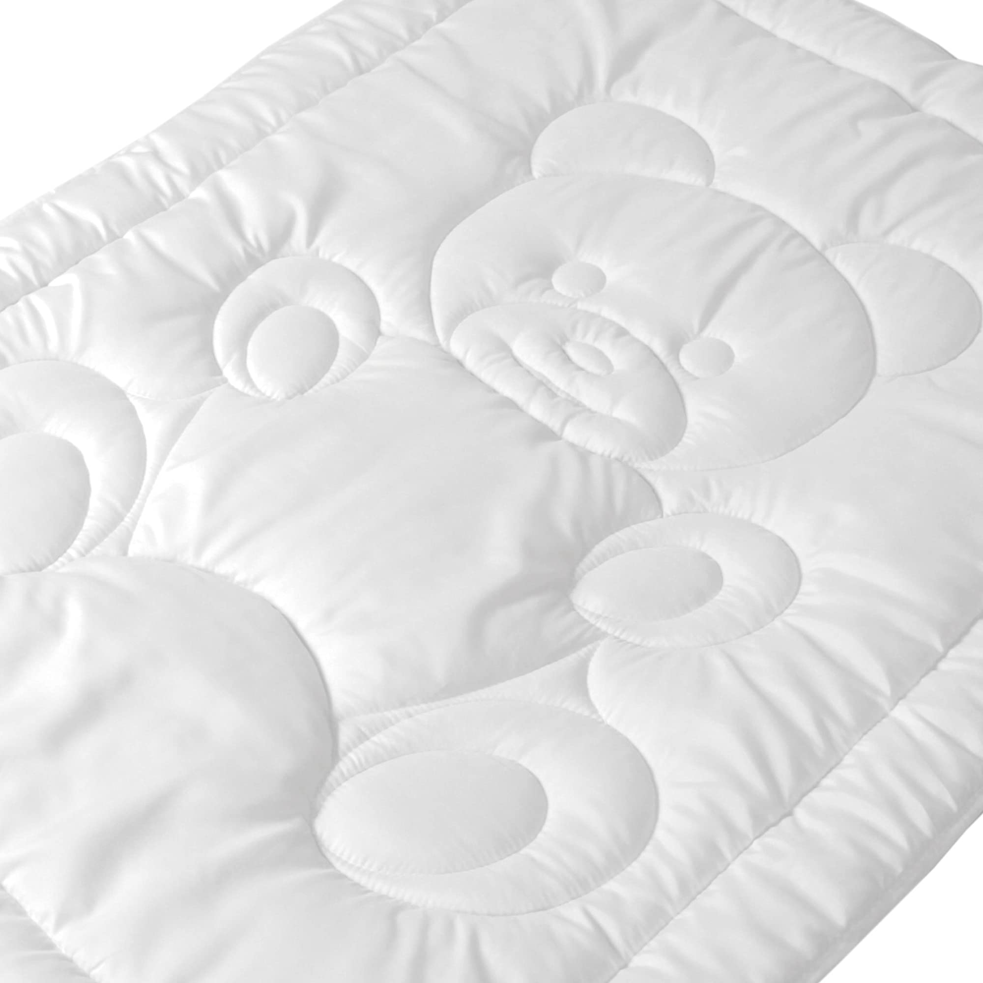 Kinder Betten-Set inkl. Bettwäsche 2-tlg (100x135cm / 40x60cm) Bettdecken Set, Bettbezug aus 100% Baumwolle - Steppbett waschbar bei 95°C
