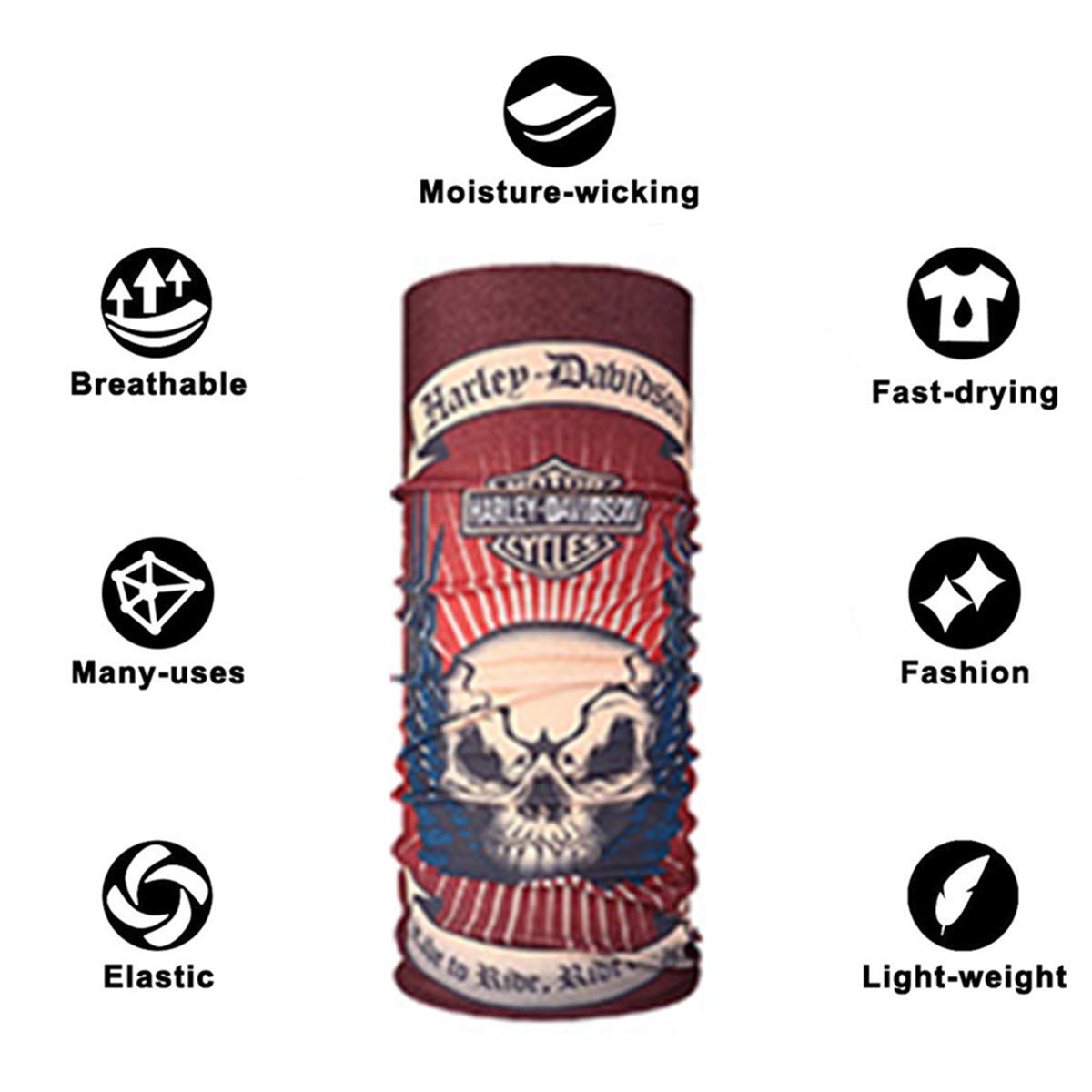 Multifonction Masque Visage - Facial Casque Cagoule Moto Ski Extérieure