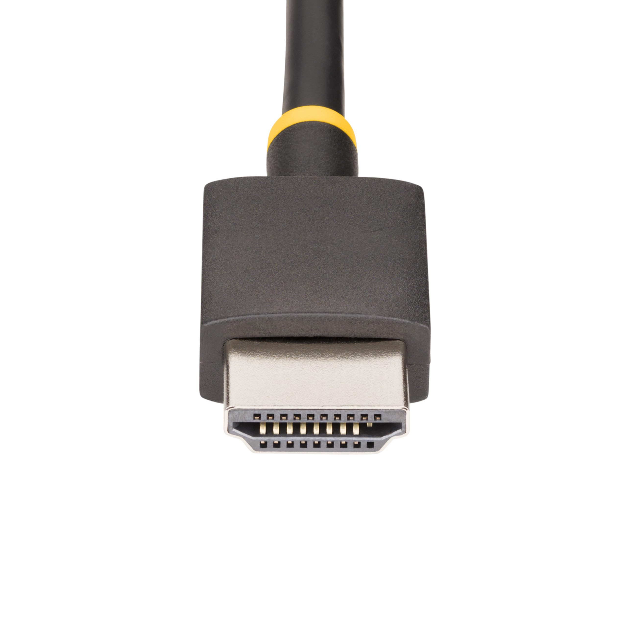 StarTech.com Kabel HDMI na DisplayPort 8K 60 Hz, Aktywny konwerter wideo HDMI 2.1 na DP 1.4, z gniazdem USB